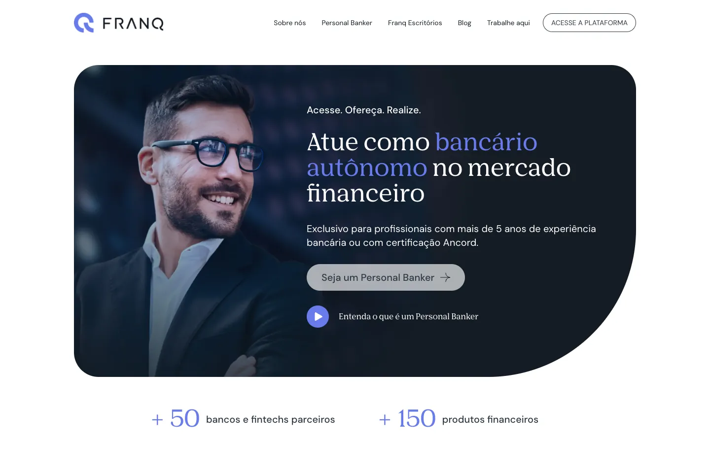 Site, Franq: Site institucional